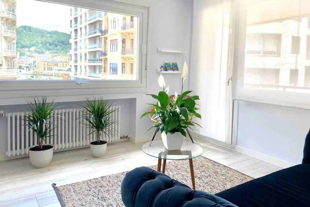 New Gorgeous Central Apartment - Beachfront - 3 Bd San Sebastián Dış mekan fotoğraf