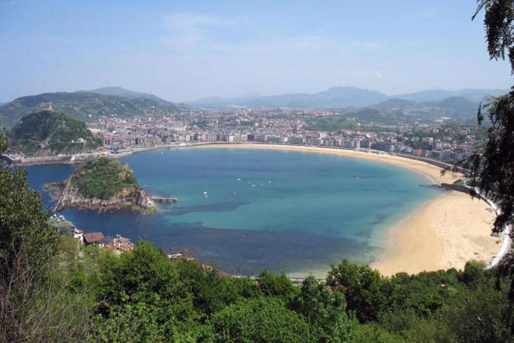 New Gorgeous Central Apartment - Beachfront - 3 Bd San Sebastián Dış mekan fotoğraf