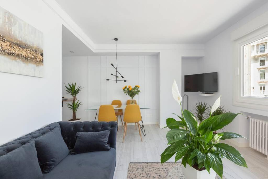 New Gorgeous Central Apartment - Beachfront - 3 Bd San Sebastián Dış mekan fotoğraf