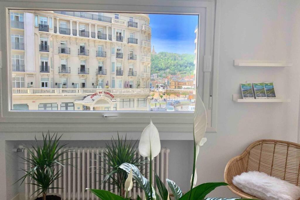 New Gorgeous Central Apartment - Beachfront - 3 Bd San Sebastián Dış mekan fotoğraf